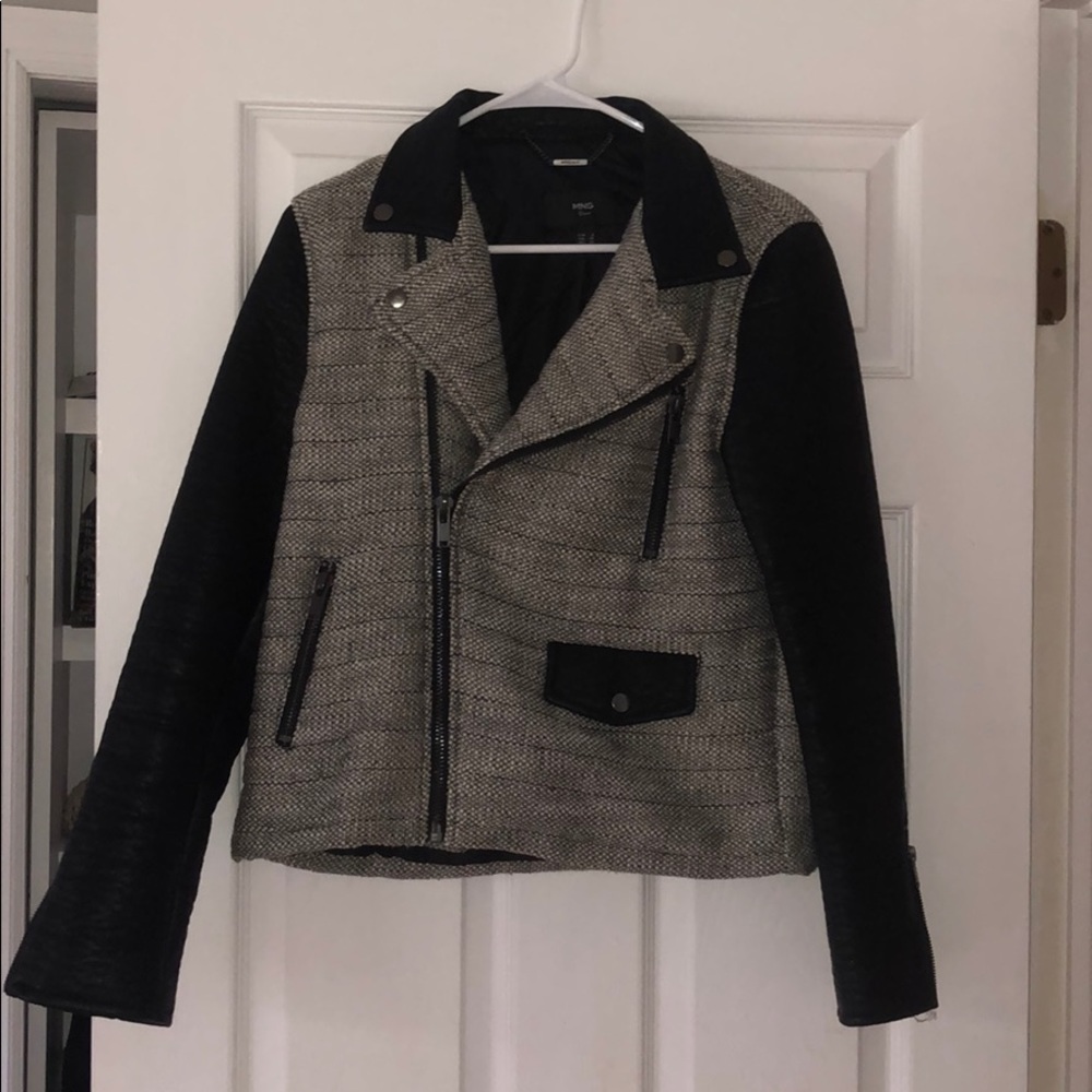 MANGO motto jacket